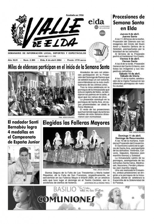 N&uacute;mero 2.380<span>8 de abril de 2004</span>