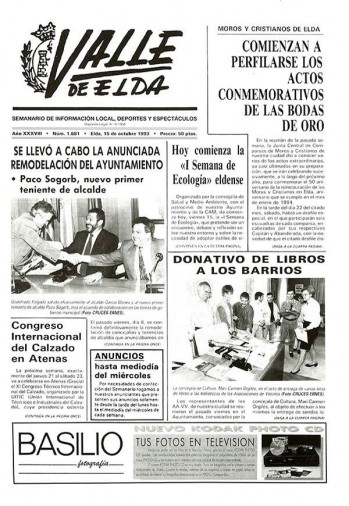 N&uacute;mero 1.881 - 15 de octubre de 1993