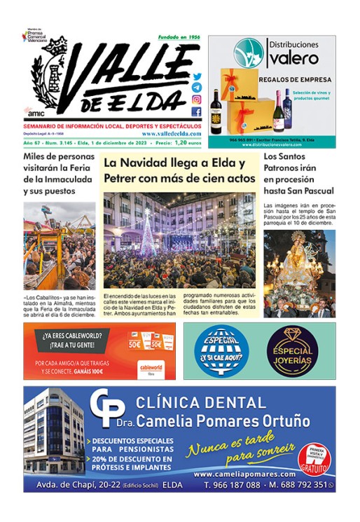 N&uacute;mero 3.145<span>1 de diciembre de 2023</span>