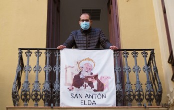 Invitan a decorar ventanas y balcones con la imagen de San Ant&oacute;n para conmemorar la Media Fiesta