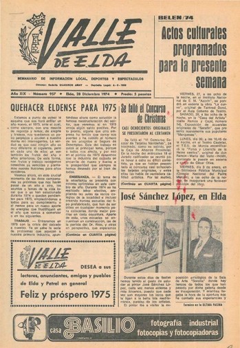 N&uacute;mero 0957 - 28 de diciembre de 1974