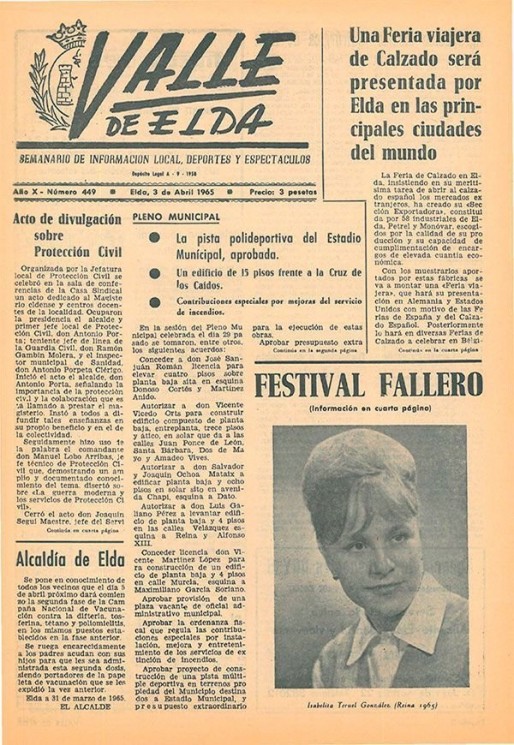 N&uacute;mero 0449<span>3 de abril de 1965</span>