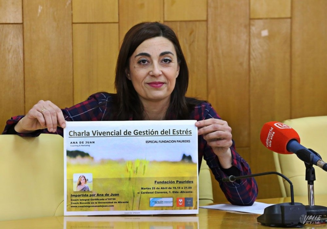 Una charla en Elda para aprender a gestionar el estrés Una charla en Elda para aprender a gestionar el estrés