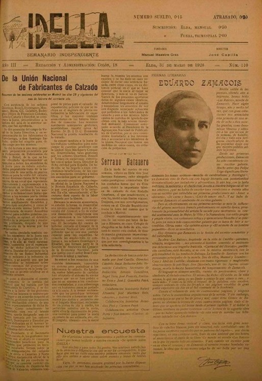 Idella n&ordm; 110<span>A&ntilde;o 1928</span>