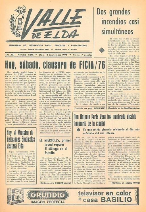 N&uacute;mero 1.046<span>18 de septiembre de 1976</span>