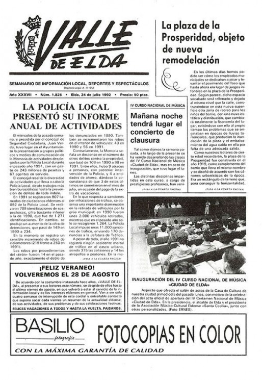 N&uacute;mero 1.825<span>24 de julio de 1992</span>