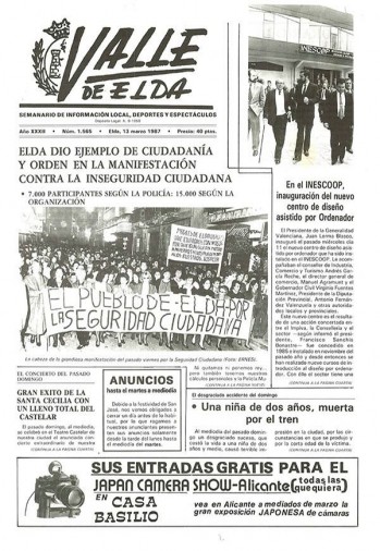 N&uacute;mero 1.565 - 13 de marzo de 1987