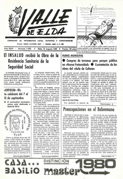 N&uacute;mero 1.292<span>15 de agosto de 1981</span>