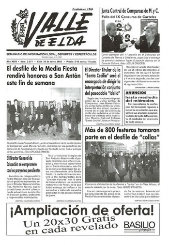 N&uacute;mero 2.277 - 18 de enero de 2002