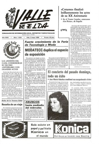 N&uacute;mero 1.524 - 2 de mayo de 1986