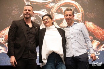 David Juan y Jos&eacute; Migue Carbonell, arcabuceros de oro, en una emotiva gala