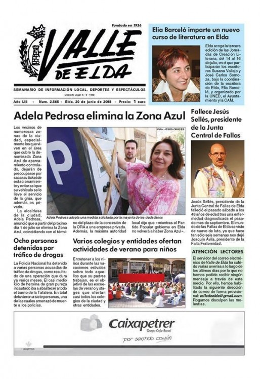 N&uacute;mero 2.565<span>20 de junio de 2008</span>