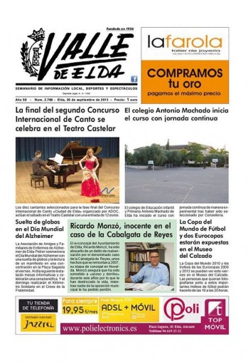 N&uacute;mero 2.786 - 20 de septiembre de 2013