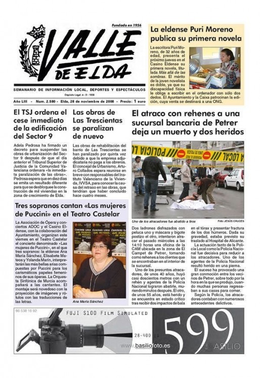 N&uacute;mero 2.580<span>28 de noviembre de 2008</span>