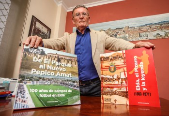 Valle de Elda presenta el libro "100 a&ntilde;os de campos de f&uacute;tbol en Elda" esta tarde a las 19 horas en la Fundaci&oacute;n Paurides