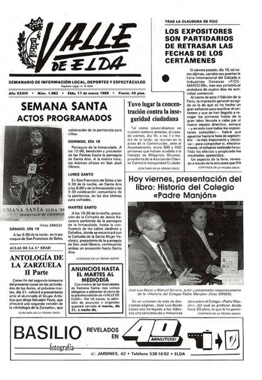 N&uacute;mero 1.662<span>17 de marzo de 1989</span>