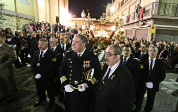Miembros de las Fuerzas Armadas participan por primera vez en la Procesi&oacute;n del Santo Entierro