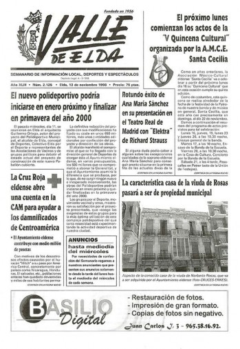 N&uacute;mero 2.125 - 13 de noviembre de 1998