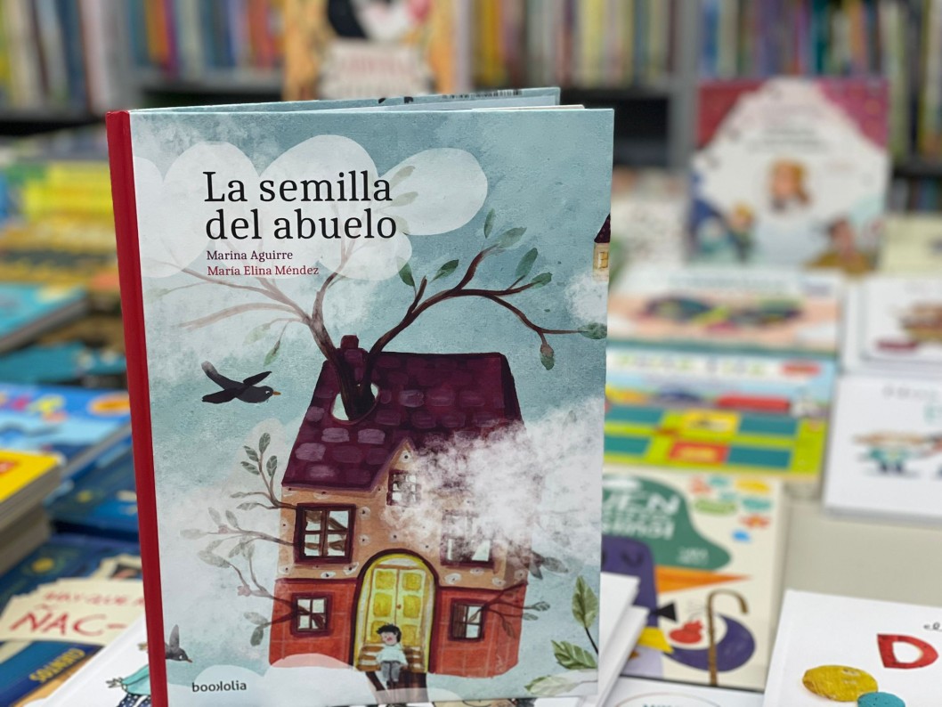 "La semilla del abuelo" de Marina Aguirre con ilustraciones de María Elina Méndez "La semilla del abuelo" de Marina Aguirre con ilustraciones de María Elina Méndez