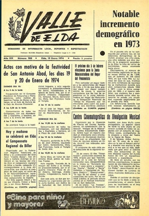 N&uacute;mero 0908<span>19 de enero de 1974</span>