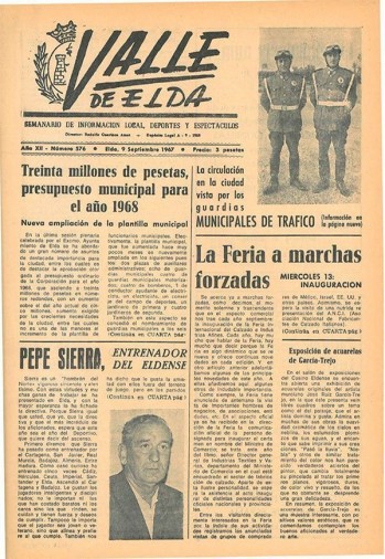 N&uacute;mero 0576 - 9 de septiembre de 1967