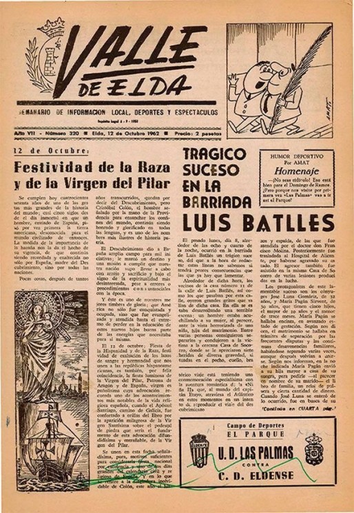 N&uacute;mero 0320<span>12 de octubre de 1962</span>