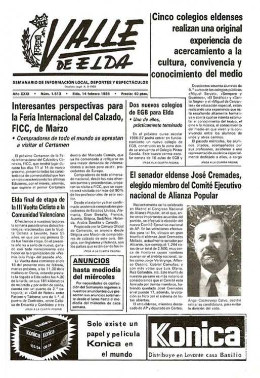 N&uacute;mero 1.513<span>14 de febrero de 1986</span>
