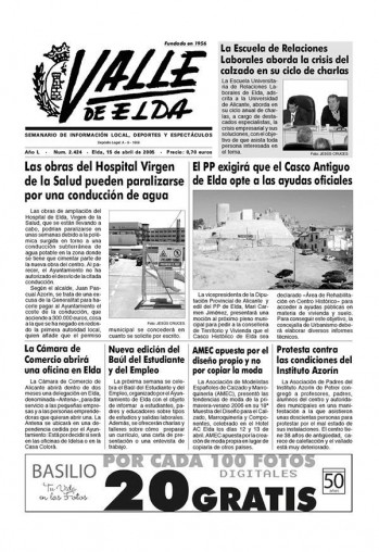N&uacute;mero 2.424 - 15 de abril de 2005