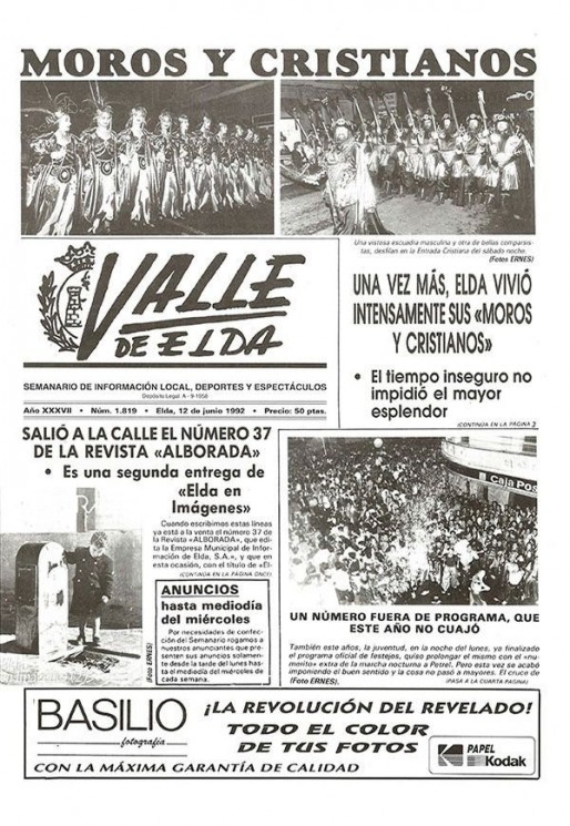 N&uacute;mero 1.819<span>12 de junio de 1992</span>