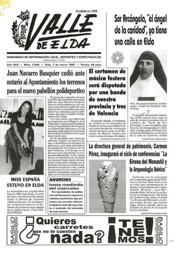 N&uacute;mero 2.045 - 7 de marzo de 1997