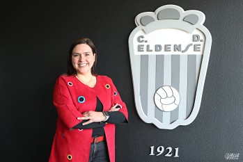Carolina Holgu&iacute;n: &ldquo;Vamos a llevar al Eldense a lo m&aacute;s alto, la meta es el cielo&rdquo;