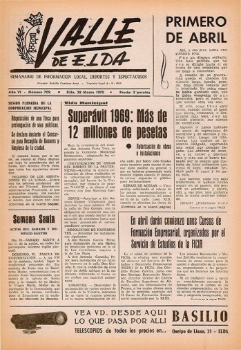Número 0709 - 28 de marzo de 1970