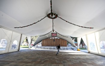 La Plaza Castelar se viste de gala para la gran fiesta de Nochevieja