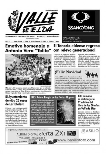 N&uacute;mero 2.496 - 22 de diciembre de 2006