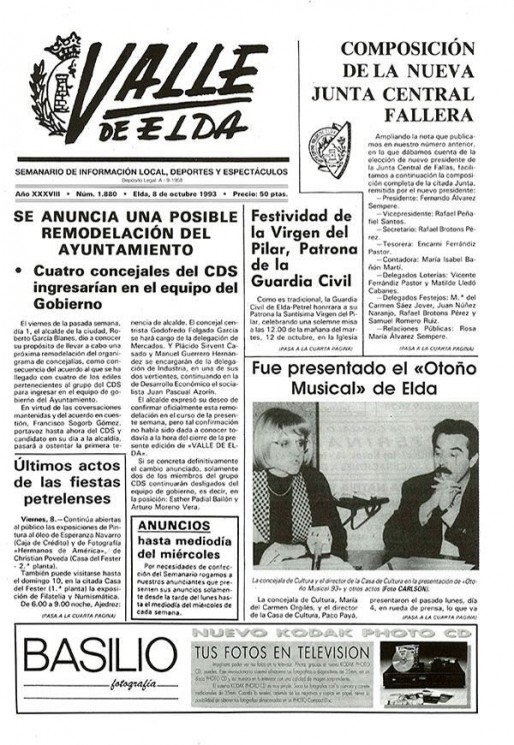 N&uacute;mero 1.880<span>8 de octubre de 1993</span>