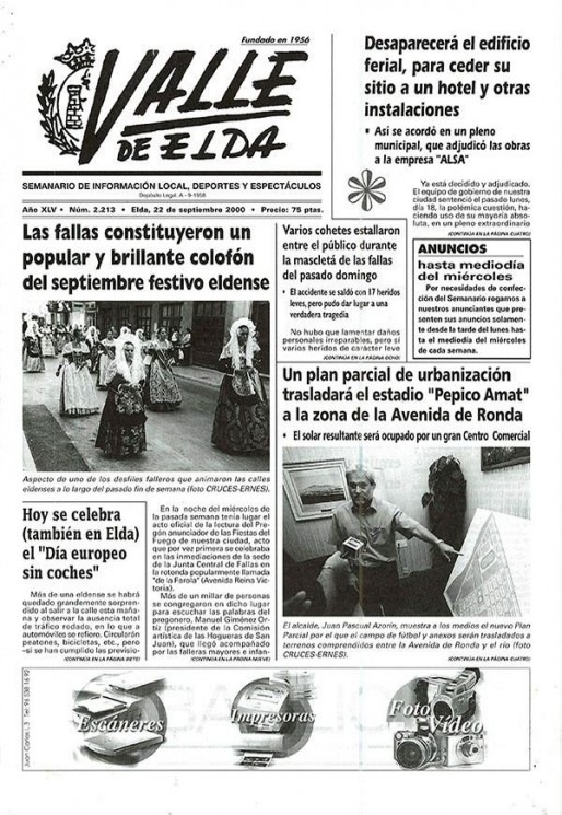N&uacute;mero 2.213<span>22 de septiembre de 2000</span>