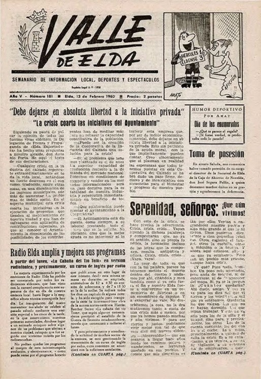 N&uacute;mero 0181<span>13 de febrero de 1960</span>