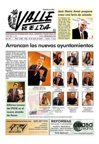 N&uacute;mero 2.866 - 19 de junio de 2015