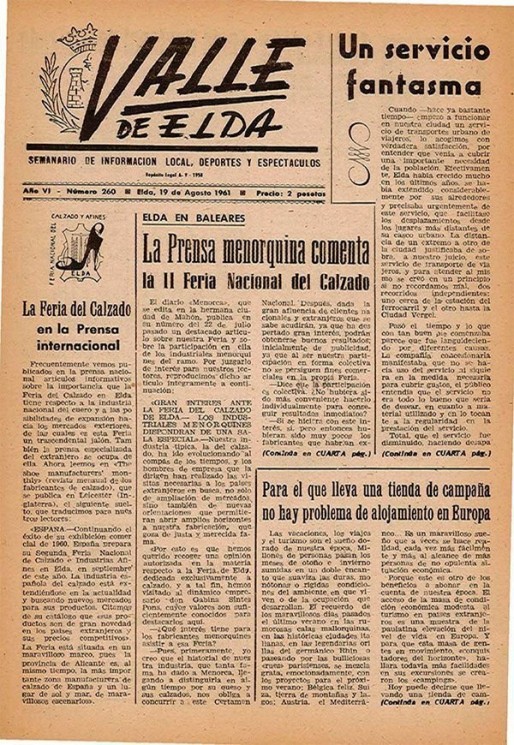 N&uacute;mero 0260<span>19 de agosto de 1961</span>