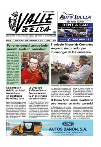 N&uacute;mero 2.762 - 1 de febrero de 2013