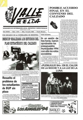 N&uacute;mero 1.919 - 7 de julio de 1994