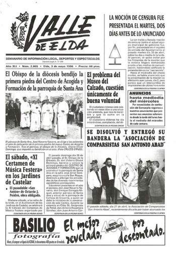 N&uacute;mero 2.005 - 3 de mayo de 1996