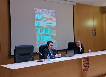 El exp&aacute;rroco de Santa Ana, Jos&eacute; Abell&aacute;n, presenta su libro &ldquo;Viaje al desierto interior&rdquo;
