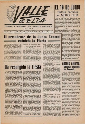 N&uacute;mero 0197 - 4 de junio de 1960