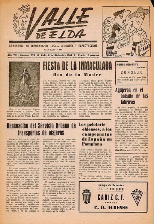 N&uacute;mero 0328<span>8 de diciembre de 1962</span>