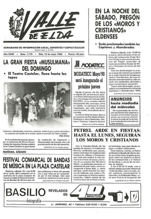 N&uacute;mero 1.719<span>18 de mayo de 1990</span>