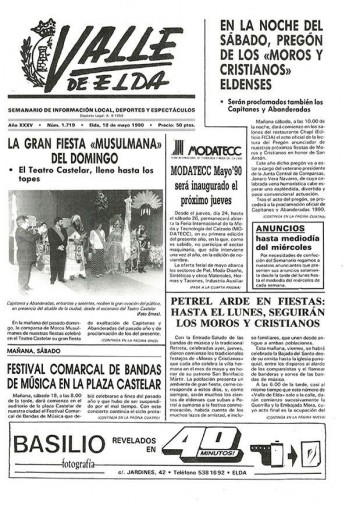 N&uacute;mero 1.719 - 18 de mayo de 1990
