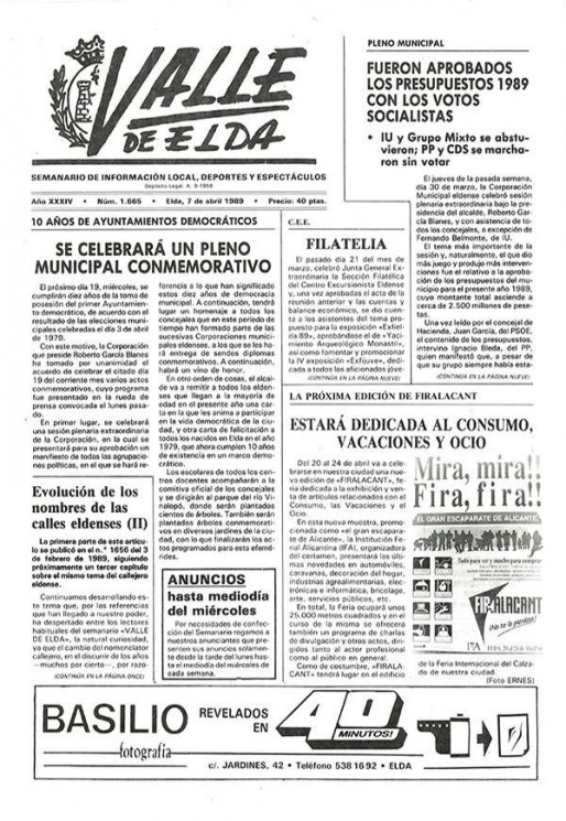 N&uacute;mero 1.665<span>7 de abril de 1989</span>