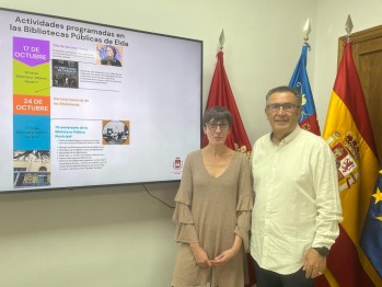 Elda celebrar&aacute; el D&iacute;a de las Escritoras y de las Bibliotecas