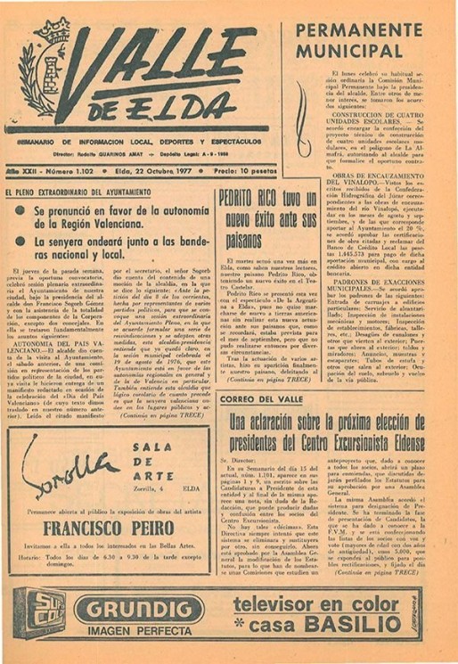 N&uacute;mero 1.102<span>22 de octubre de 1977</span>